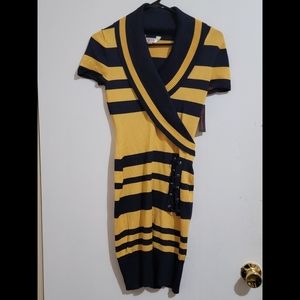 No Boundaries xs yellow dress